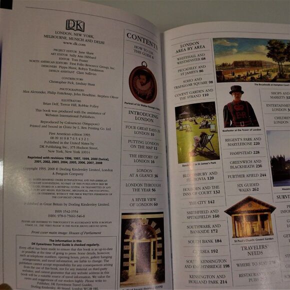 London Dk Eyewitness Travel Guide - Picture 8 of 12